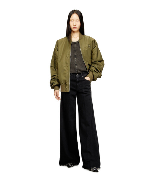 ウィメンズ ブラックデニムパンツ 1978 D-AKEMI L.30（デニムパンツ