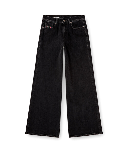 ウィメンズ ブラックデニムパンツ 1978 D-AKEMI L.30（デニムパンツ