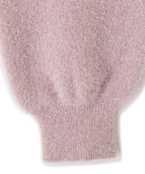 ◇ ハートボタンラメフェザーカーディガン（ニット/セーター）｜JILL