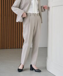 IKKA LOUNGE | 【洗濯機で洗える/セットアップ対応】ウォッシャブルテーパードパンツ(その他パンツ)