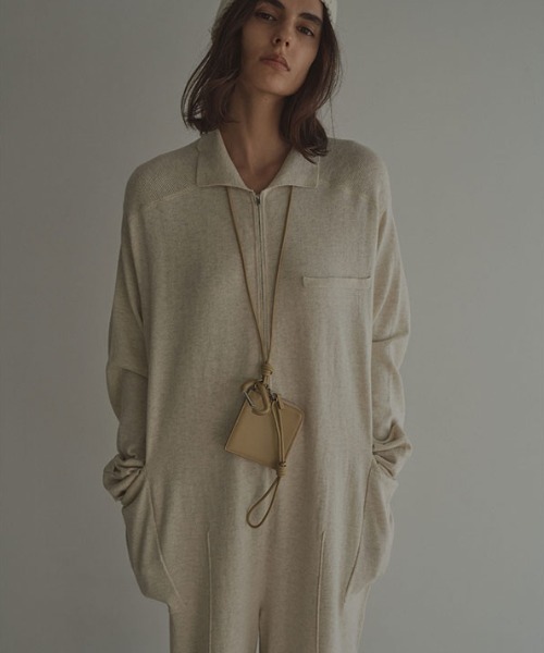 レザーコードカラビナスクエアパース（その他小物）｜ETRE TOKYO