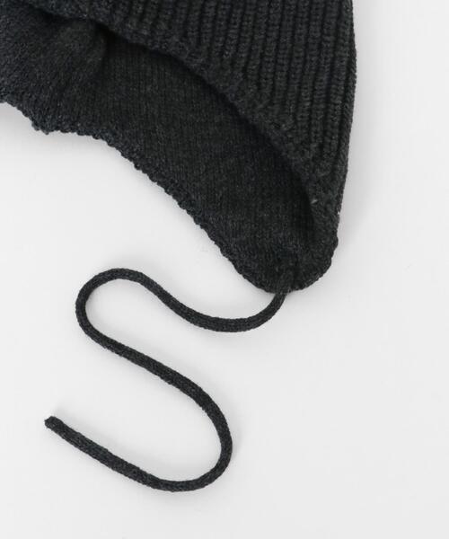 URBAN RESEARCH Sonny Label（アーバンリサーチサニーレーベル）の「イヤーニットキャップ（ニットキャップ/ビーニー・レディース・グレー/チャコールグレー・ONE）」の17枚目の写真