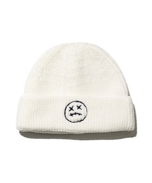 ビーニー massnoun マスノウン セール MASS THORN SHORT BEANIE MWHAC004-GY ニットキャップ ビーニー MASSNOUN マスノウン のファッション通販