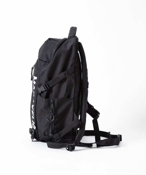 MAKAVELIC(マキャベリック)の「/MAKAVELIC/SCREENER BACKPACK(ボストンバッグ・メンズ・ブラック/ネイビー・FREE)」の3枚目の写真