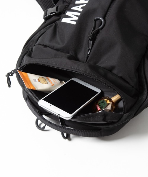 MAKAVELIC(マキャベリック)の「/MAKAVELIC/SCREENER BACKPACK(ボストンバッグ・メンズ・ブラック/ネイビー・FREE)」の15枚目の写真