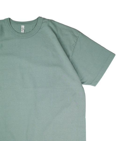 LOS ANGELES APPAREL（ロサンゼルスアパレル）の「【PH3】【LOS ANGELES APPAREL/ロサンゼルスアパレル】W/Binding Heavy Jersey Short Sleeve Tee 1203GD（Tシャツ/カットソー・レディース・グリーン系その他/ホワイト/オフホワイト・XX-LARGE/SMALL）」の11枚目の写真