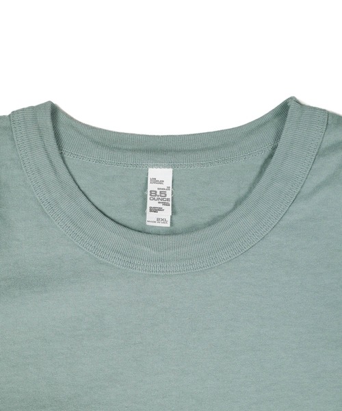 LOS ANGELES APPAREL（ロサンゼルスアパレル）の「【PH3】【LOS ANGELES APPAREL/ロサンゼルスアパレル】W/Binding Heavy Jersey Short Sleeve Tee 1203GD（Tシャツ/カットソー・レディース・グリーン系その他/ホワイト/オフホワイト・XX-LARGE/SMALL）」の12枚目の写真