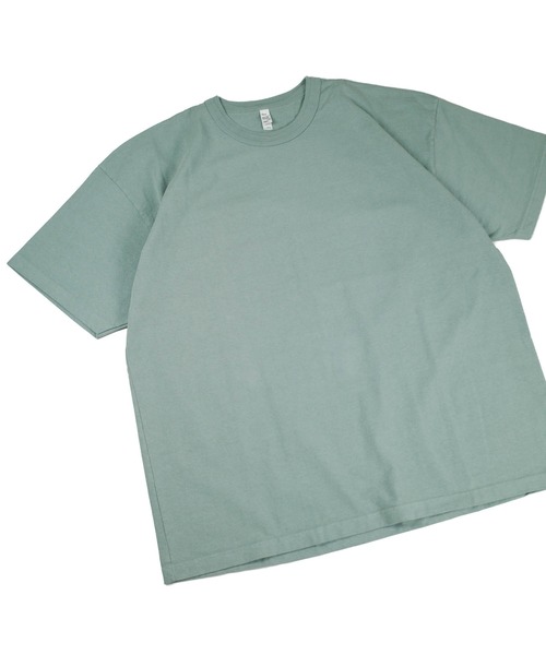 LOS ANGELES APPAREL（ロサンゼルスアパレル）の「【PH3】【LOS ANGELES APPAREL/ロサンゼルスアパレル】W/Binding Heavy Jersey Short Sleeve Tee 1203GD（Tシャツ/カットソー・レディース・グリーン系その他/ホワイト/オフホワイト・XX-LARGE/SMALL）」の15枚目の写真