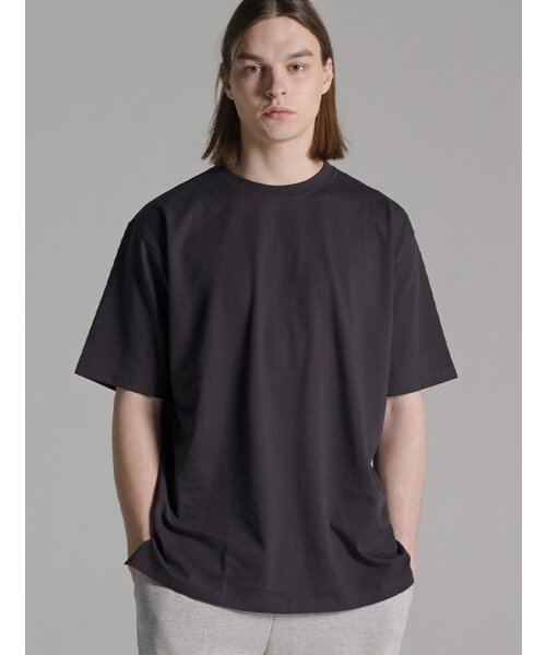 FABULOUS ARCHIVE(ファビュラスアーカイブ)の「ユニセックス ピマコットン レイヤード 半袖 ブラック(FCD2TS121M)(Tシャツ/カットソー・メンズ・ブラック・MEDIUM/SMALL/X-LARGE/LARGE)」の1枚目の写真