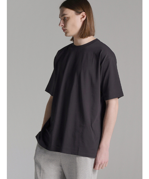FABULOUS ARCHIVE(ファビュラスアーカイブ)の「ユニセックス ピマコットン レイヤード 半袖 ブラック(FCD2TS121M)(Tシャツ/カットソー・メンズ・ブラック・MEDIUM/SMALL/X-LARGE/LARGE)」の2枚目の写真