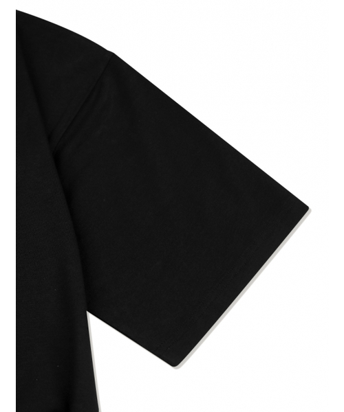 FABULOUS ARCHIVE(ファビュラスアーカイブ)の「ユニセックス ピマコットン レイヤード 半袖 ブラック(FCD2TS121M)(Tシャツ/カットソー・メンズ・ブラック・MEDIUM/SMALL/X-LARGE/LARGE)」の7枚目の写真
