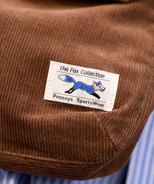 PENNEYS（ぺニーズ）の「【FOX】コーデュロイフラップミニショルダーBAG（ショルダーバッグ・レディース・ブラウン/ブラック/オフホワイト・ONE SIZE）」の4枚目の写真