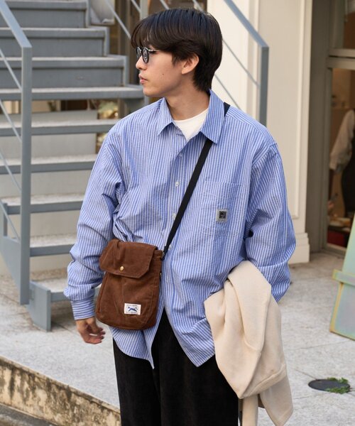 PENNEYS（ぺニーズ）の「【FOX】コーデュロイフラップミニショルダーBAG（ショルダーバッグ・レディース・ブラウン/ブラック/オフホワイト・ONE SIZE）」の9枚目の写真