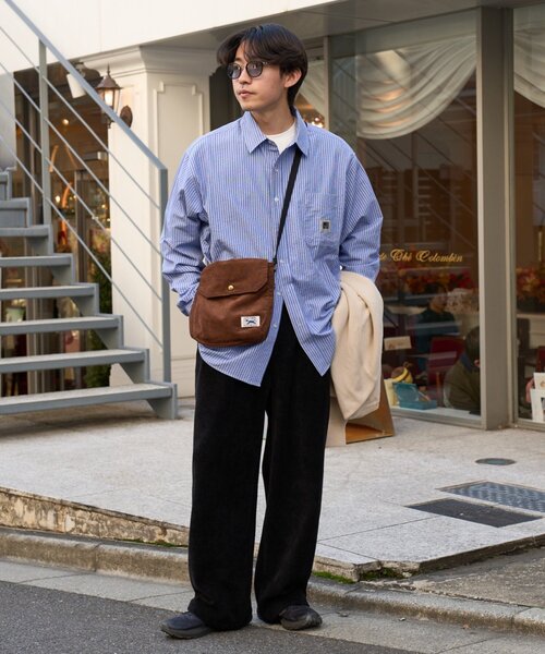 PENNEYS（ぺニーズ）の「【FOX】コーデュロイフラップミニショルダーBAG（ショルダーバッグ・レディース・ブラウン/ブラック/オフホワイト・ONE SIZE）」の12枚目の写真