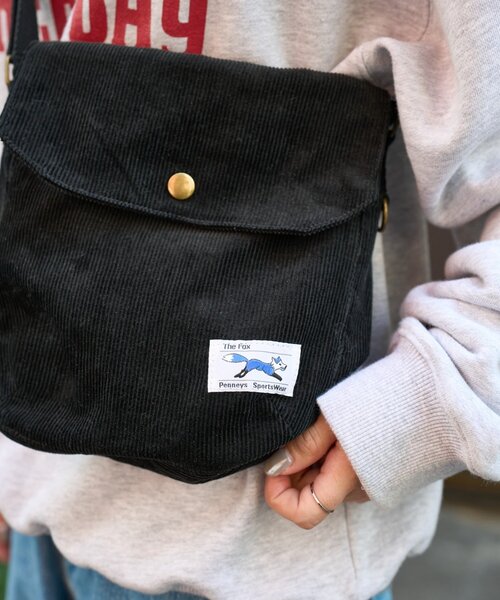 PENNEYS（ぺニーズ）の「【FOX】コーデュロイフラップミニショルダーBAG（ショルダーバッグ・レディース・ブラウン/ブラック/オフホワイト・ONE SIZE）」の18枚目の写真