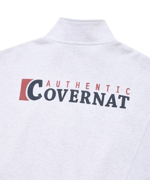 COVERNAT（カバーナット）の「オーバーサイズシェブロンスウェットアノラックヘザーグレー（スウェット・レディース・その他・SMALL/LARGE/MEDIUM）」の5枚目の写真