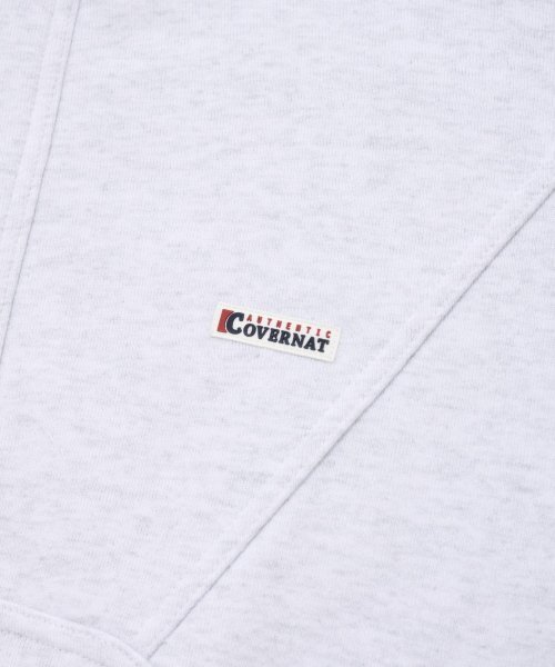 COVERNAT（カバーナット）の「オーバーサイズシェブロンスウェットアノラックヘザーグレー（スウェット・レディース・その他・SMALL/LARGE/MEDIUM）」の6枚目の写真