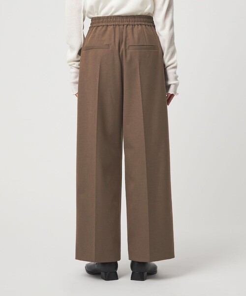 green label relaxing(グリーンレーベルリラクシング)の「イージー 2タック ワイド パンツ(その他パンツ・レディース・ブラック/ブラウン/ネイビー・34/36/38)」の4枚目の写真