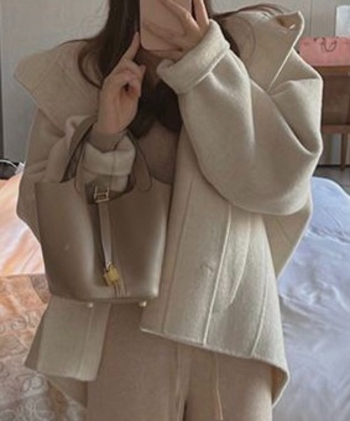 新品未使用　familiar　ティアードデザイン　ショートコート　110 新品未使用 familiar ティアードデザイン ショートコート 110 冬の準備