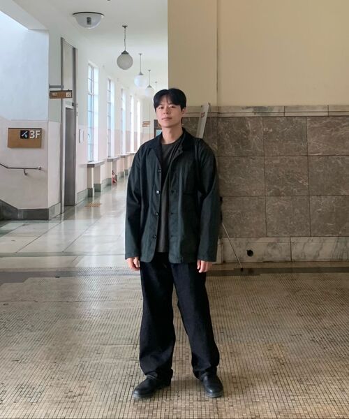 OURDAYZ（アワーデイズ）の「ツーピンタックダブルワイド生地デニムパンツ [ソフトブラック]（デニムパンツ・レディース・その他・MEDIUM/LARGE）」の2枚目の写真