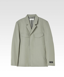 AFTERPRAY（アフタープレイ）の「ミリタリーポケットブレザー カーキ（テーラードジャケット）」