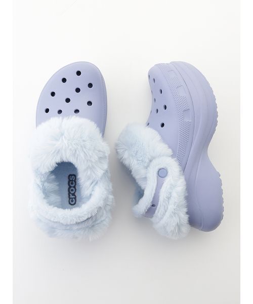 crocs（クロックス）の「【CROCS】211753-453 BAE LINED CLOG（スニーカー・レディース・ライトブルー・25/24/23/22）」の6枚目の写真