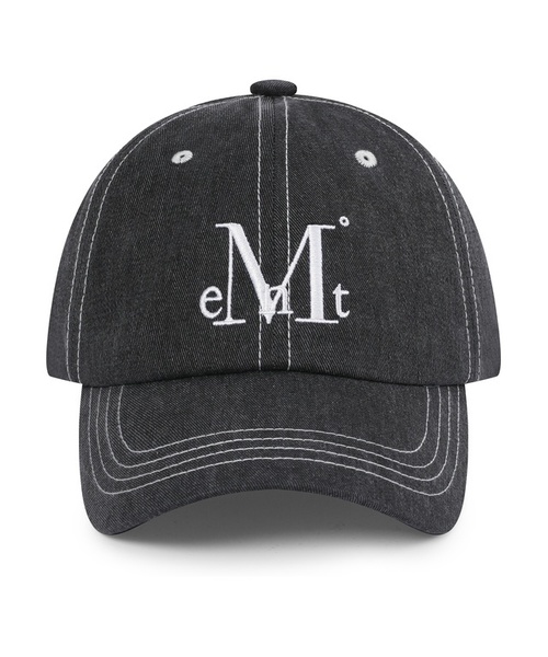 MUCENT（ムセント）の「シグネチャースティッチボールキャップ (4カラー)（キャップ・レディース・ネイビー/インディゴブルー/ブラック/グレー系・FREE）」の2枚目の写真