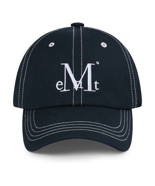 MUCENT（ムセント）の「シグネチャースティッチボールキャップ (4カラー)（キャップ・レディース・ネイビー/インディゴブルー/ブラック/グレー系・FREE）」の3枚目の写真