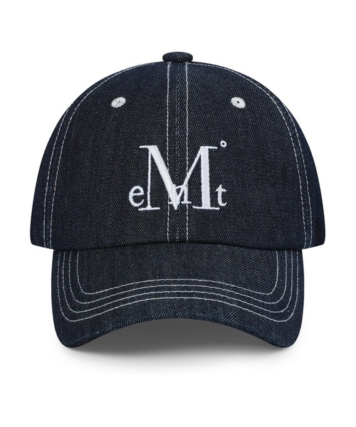 MUCENT（ムセント）の「シグネチャースティッチボールキャップ (4カラー)（キャップ・レディース・ネイビー/インディゴブルー/ブラック/グレー系・FREE）」の4枚目の写真