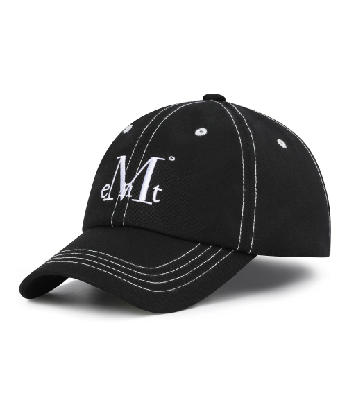 MUCENT（ムセント）の「シグネチャースティッチボールキャップ (4カラー)（キャップ・レディース・ネイビー/インディゴブルー/ブラック/グレー系・FREE）」の5枚目の写真