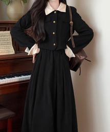 Diosfront | コーヂュロイ配色シャツセットアップ(セットアップ)