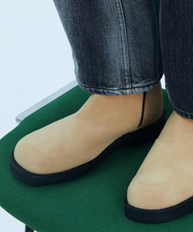 Minimal Bold Shape Zip up Boots_2NDF5100BS [Camel]