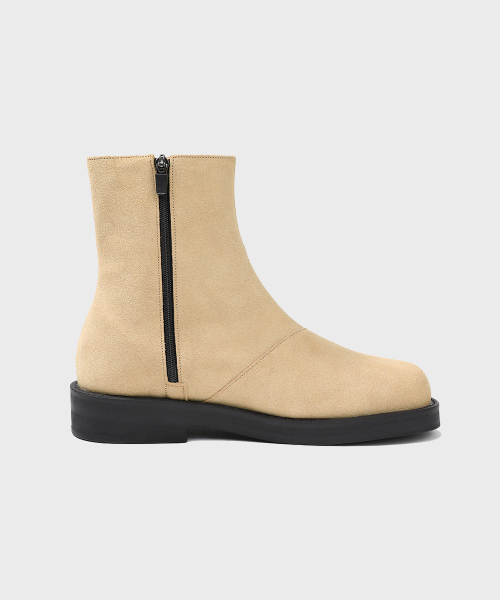 FIRENZE ATELIER（フィレンツェアトリエ）の「Minimal Bold Shape Zip up Boots_2NDF5100BS [Camel]（ブーツ・メンズ・その他・25cm/26cm/27cm/28cm/24cm）」の5枚目の写真