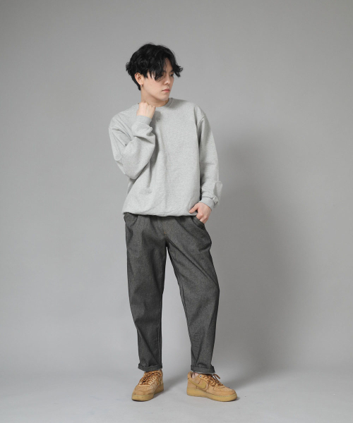 SAINTCREW(セントクルー)の「ヘビーテリー レギュラースウェットシャツ HRS-803 グレー(スウェット・レディース・その他・MEDIUM/LARGE/X-LARGE)」の3枚目の写真