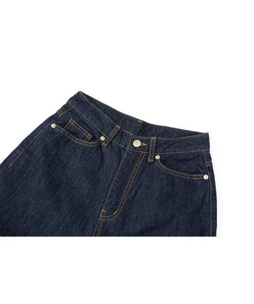 SALAD BAGUNI(サラダバグニ)の「Signature Semi Wide Jeans - deep blue(デニムパンツ・レディース・その他・SMALL/MEDIUM)」の3枚目の写真
