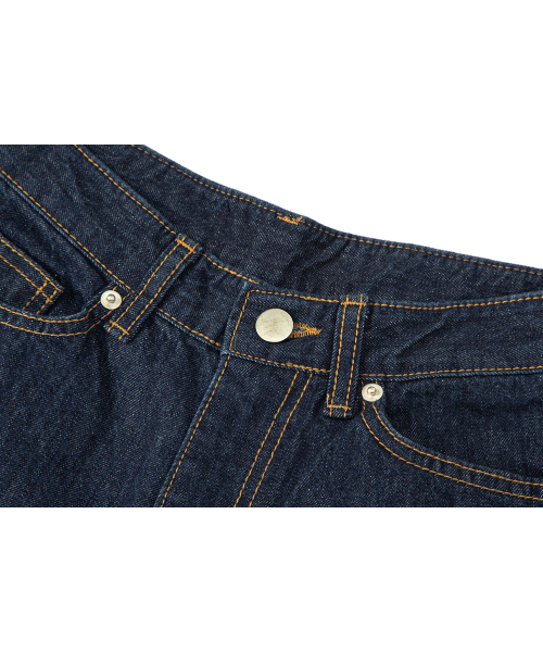 SALAD BAGUNI(サラダバグニ)の「Signature Semi Wide Jeans - deep blue(デニムパンツ・レディース・その他・SMALL/MEDIUM)」の5枚目の写真