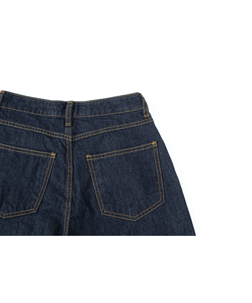 SALAD BAGUNI(サラダバグニ)の「Signature Semi Wide Jeans - deep blue(デニムパンツ・レディース・その他・SMALL/MEDIUM)」の7枚目の写真