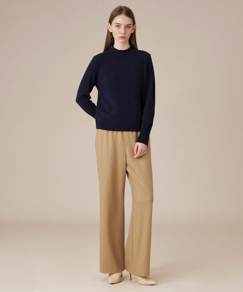 MACKINTOSH LONDON(マッキントッシュ ロンドン)の「ウールカシミヤアーガイルニット(ニット/セーター・レディース・ネイビー/ブルー系その他2/ホワイト系その他・38)」の14枚目の写真