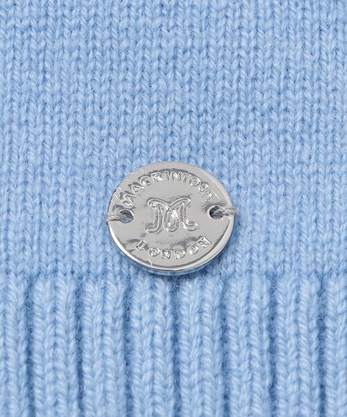 MACKINTOSH LONDON(マッキントッシュ ロンドン)の「ウールカシミヤアーガイルニット(ニット/セーター・レディース・ネイビー/ブルー系その他2/ホワイト系その他・38)」の8枚目の写真