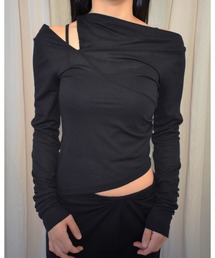 kiehtova】SHEER COVER TOPS/シアーカバー ショート スリーブティー（T