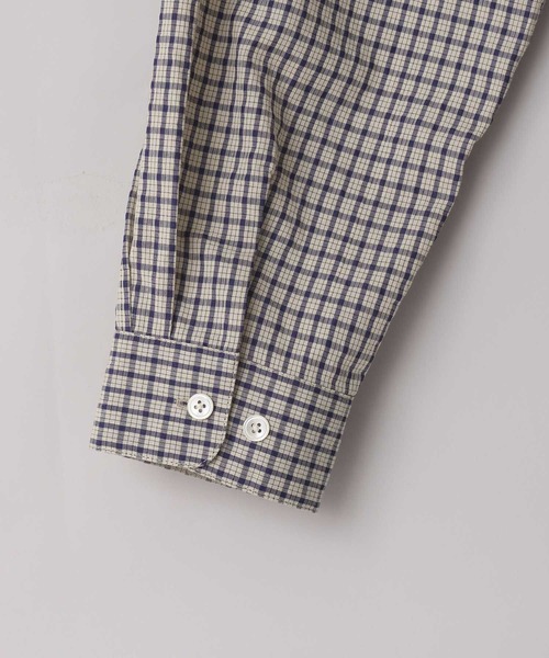 LOWRYS FARM（ローリーズファーム）の「【LFM(U)】フーディーチェックシャツ　 639522（シャツ/ブラウス・メンズ・チャコールグレー/ベージュ・MEDIUM/LARGE）」の8枚目の写真