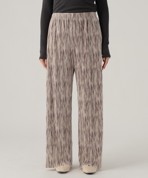 Elura（エルーラ）の「アコーディオン楊柳パンツ/621803（その他パンツ・レディース・アイボリー/ブラック・FREE）」の7枚目の写真