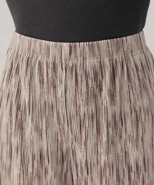 Elura（エルーラ）の「アコーディオン楊柳パンツ/621803（その他パンツ・レディース・アイボリー/ブラック・FREE）」の10枚目の写真