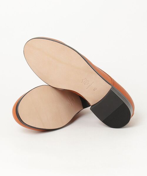 ARCOLLETTA PADRONE(アルコレッタ パドローネ)の「【ARCOLLETTA PADRONE】別注 EX DERBY PLAIN TOE AP8686-2001-24A(ドレスシューズ・メンズ・キャメル/ブラック・42/41/40)」の13枚目の写真