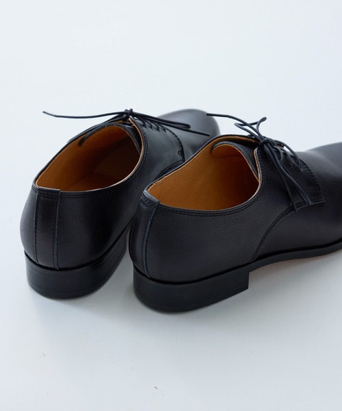 ARCOLLETTA PADRONE(アルコレッタ パドローネ)の「【ARCOLLETTA PADRONE】別注 EX DERBY PLAIN TOE AP8686-2001-24A(ドレスシューズ・メンズ・キャメル/ブラック・42/41/40)」の4枚目の写真