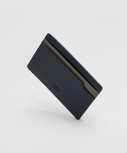 TAKEO KIKUCHI（タケオキクチ）の「【リップルグレイン】 パスケース（その他・メンズ・ブラック/ブルー系その他/ダークブラウン・00）」の3枚目の写真