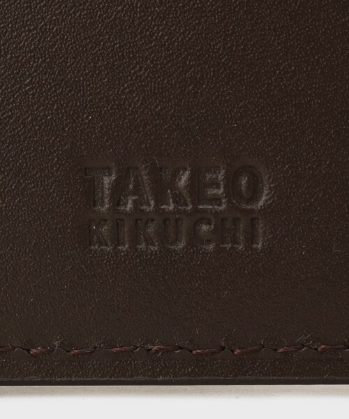 TAKEO KIKUCHI（タケオキクチ）の「【リップルグレイン】 パスケース（その他・メンズ・ブラック/ブルー系その他/ダークブラウン・00）」の9枚目の写真