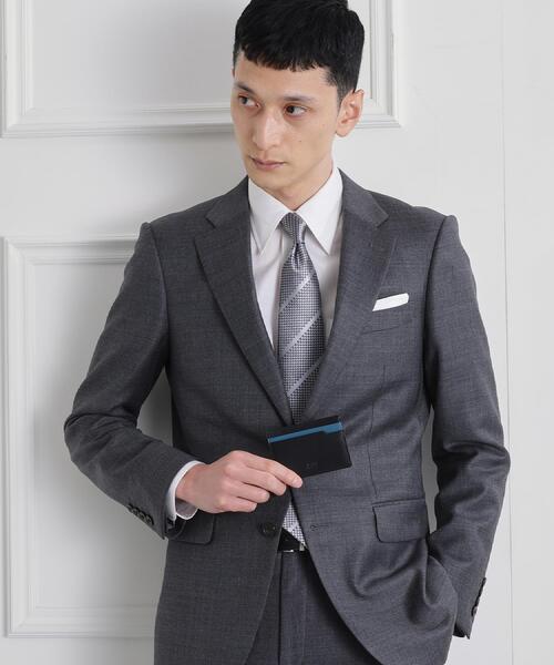 TAKEO KIKUCHI（タケオキクチ）の「【リップルグレイン】 パスケース（その他・メンズ・ブラック/ブルー系その他/ダークブラウン・00）」の15枚目の写真