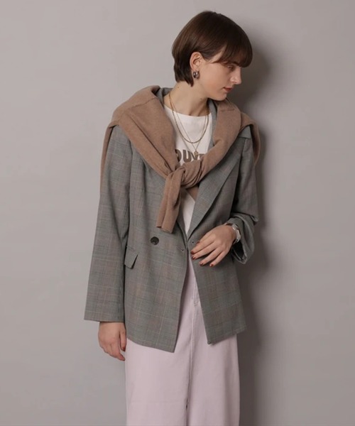 CADUNE(カデュネ)の「スプリングキーネックニット(ニット/セーター・レディース・ミント/ネイビー/モカ/ターコイズブルー/ホワイト・38)」の15枚目の写真