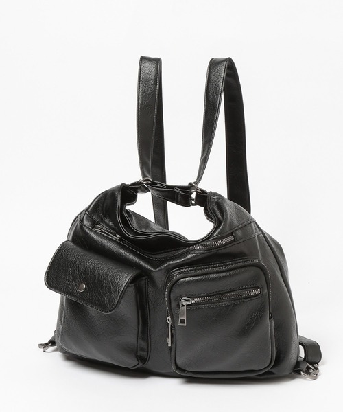 PBLIM(ページボーイリム)の「《UNISEX/3WAYで使える》7ポケットショルダーバッグ(ショルダーバッグ・レディース・ブラック/ブラウン/ターコイズブルー・FREE)」の22枚目の写真